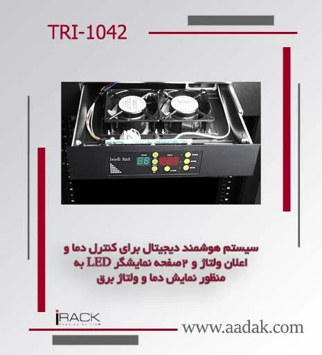 رک سرور 42 یونیت عمق 100 اینتلی تیام TRI-1042