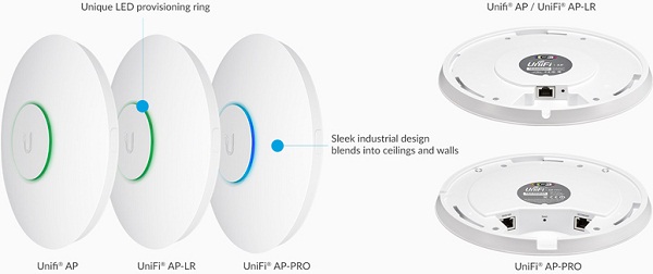 اکسس پوینت فضای داخلی دوباند ubnt UAP‑PRO اکسس پوینت فضای داخلی دوباند یوبیکیوتی Ubiquiti UAP-LR